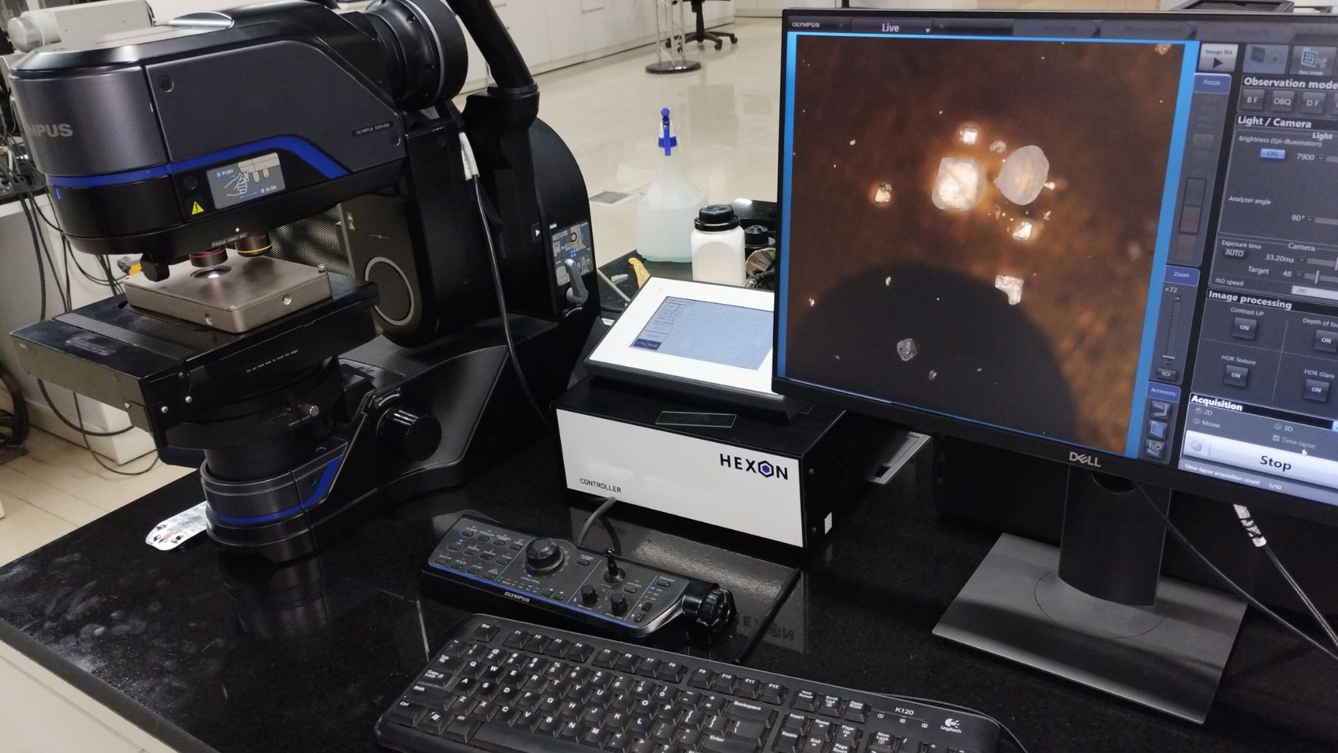Polymer and Plastic study from HOT STAGE Microscopy RHX400